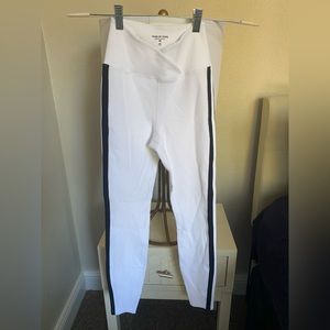 Year of Ours Veronica striped thermal leggings. XS. NWOT.